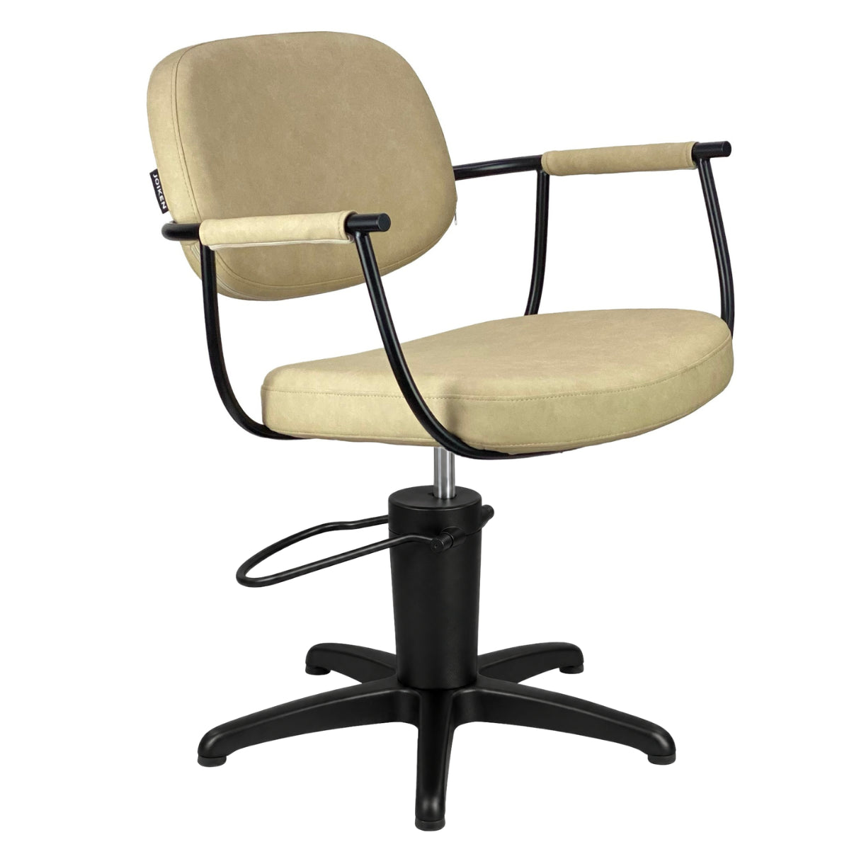 Chelsea Black Upholstery - Black Frame Styling Chair - Hydraulic