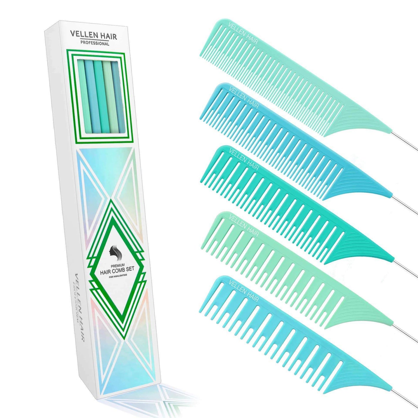 Vellen Comb Set 5 Piece