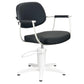 Chelsea Black Upholstery - White Frame Styling Chair - Hydraulic