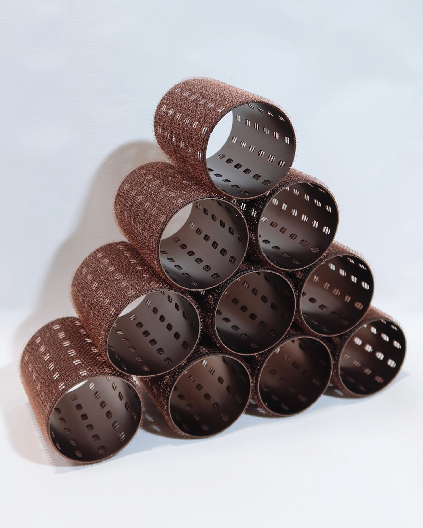 Hello Bleach XL Thermal Hair Rollers Walnut
