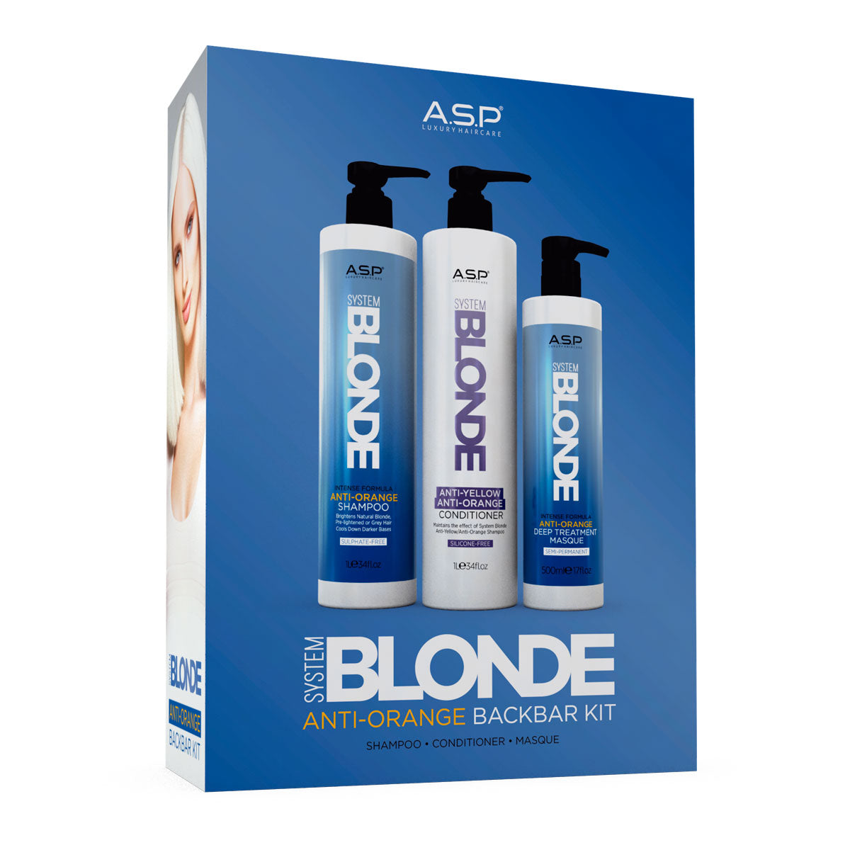 ASP System Blonde Anti-Orange Back Bar Kit