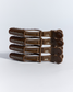 Hello Bleach Croc Clip 4 Pack Walnut