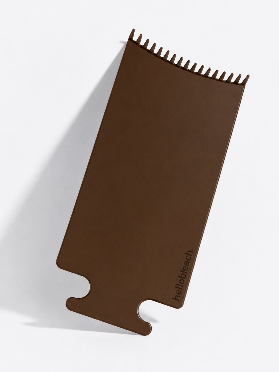 Hello Bleach Balayage Board w Teeth Walnut