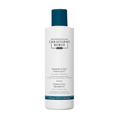 Christophe Robin Purifying Shampoo with Thermal Mud 250ml