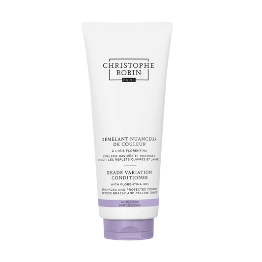 Christophe Robin Baby Blonde Shade Variation Conditioner with Florentina Iris