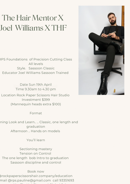 The Hair Mentor Cutting Class with Joel Williams