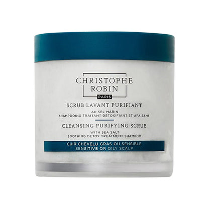 Christophe Robin Purifying Cleansing Scrub with Sea Salt 250ml