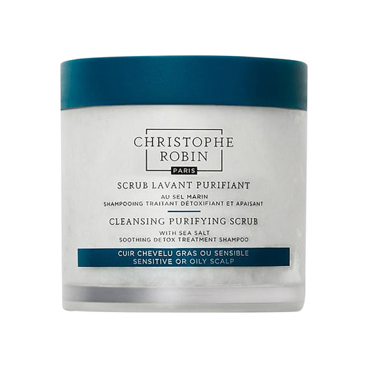 Christophe Robin Purifying Cleansing Scrub with Sea Salt 250ml